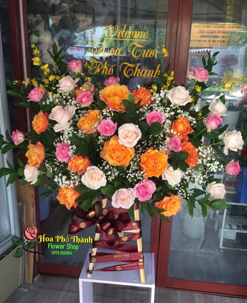 Dịch vụ đặt hoa khai trương Vũng Tàu uy tín