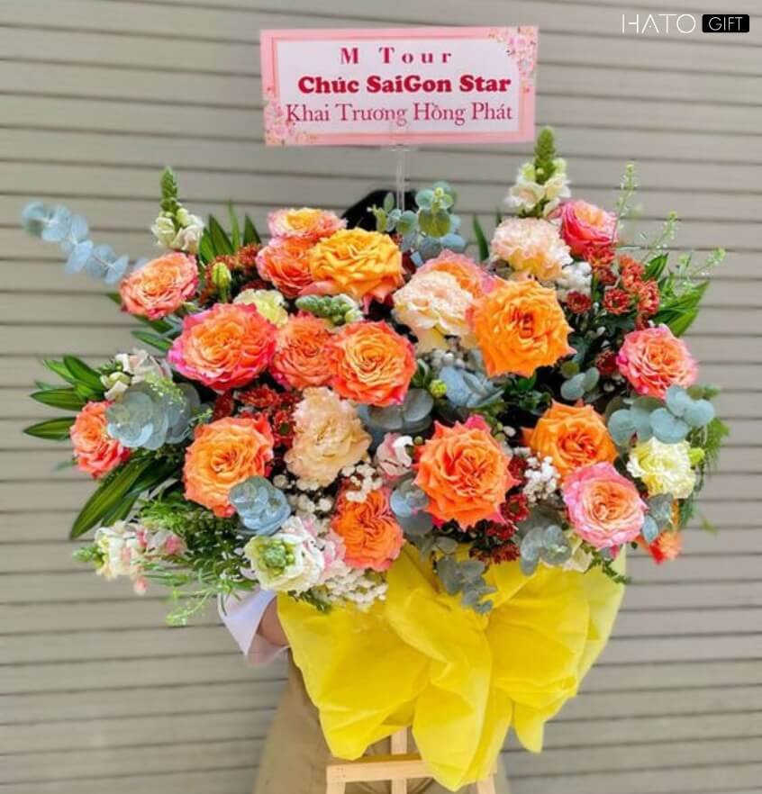 Dịch vụ đặt hoa khai trương Vũng Tàu uy tín