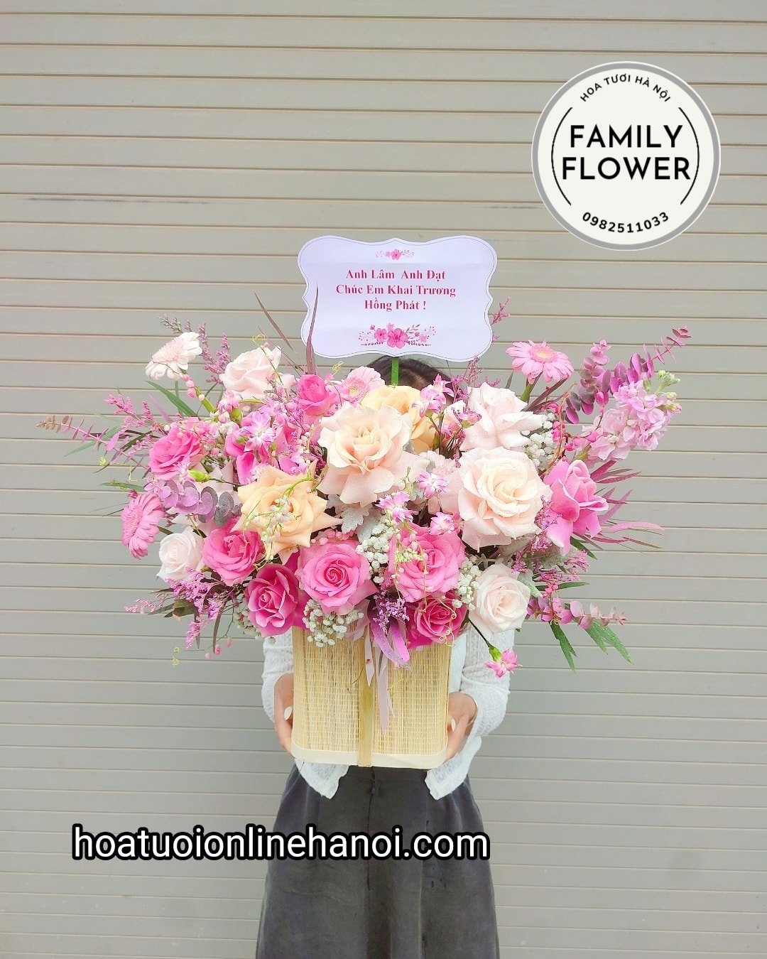 Dịch vụ đặt hoa khai trương Vũng Tàu uy tín