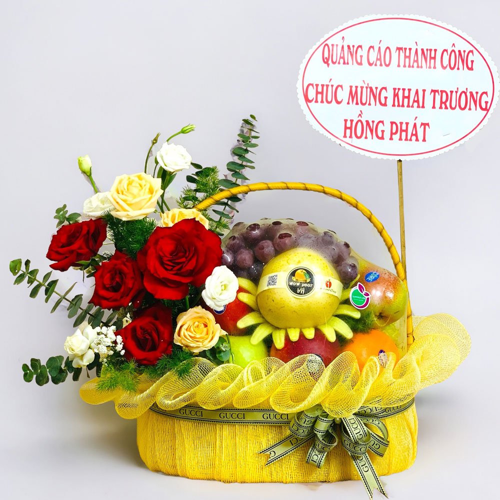 Giỏ Trái Cây Khai Trương Sang Trọng Tại Vũng Tàu