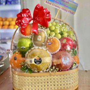 Giỏ trái cây Vũng Tàu - Quà tặng trái cây độc đáo cho mọi dịp