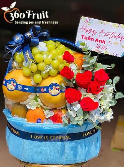 Giỏ trái cây Vũng Tàu - Quà tặng trái cây độc đáo cho mọi dịp