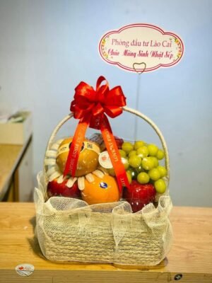 QUÀ TẶNG GIỎ HOA QUẢ NHẬP - Sự Lựa Chọn Hoàn Hảo Cho Mọi Dịp