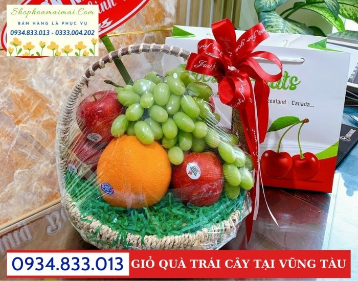 Giỏ Trái Cây Vũng Tàu: Tươi Ngon, Ý Nghĩa, Giao Nhanh Chóng