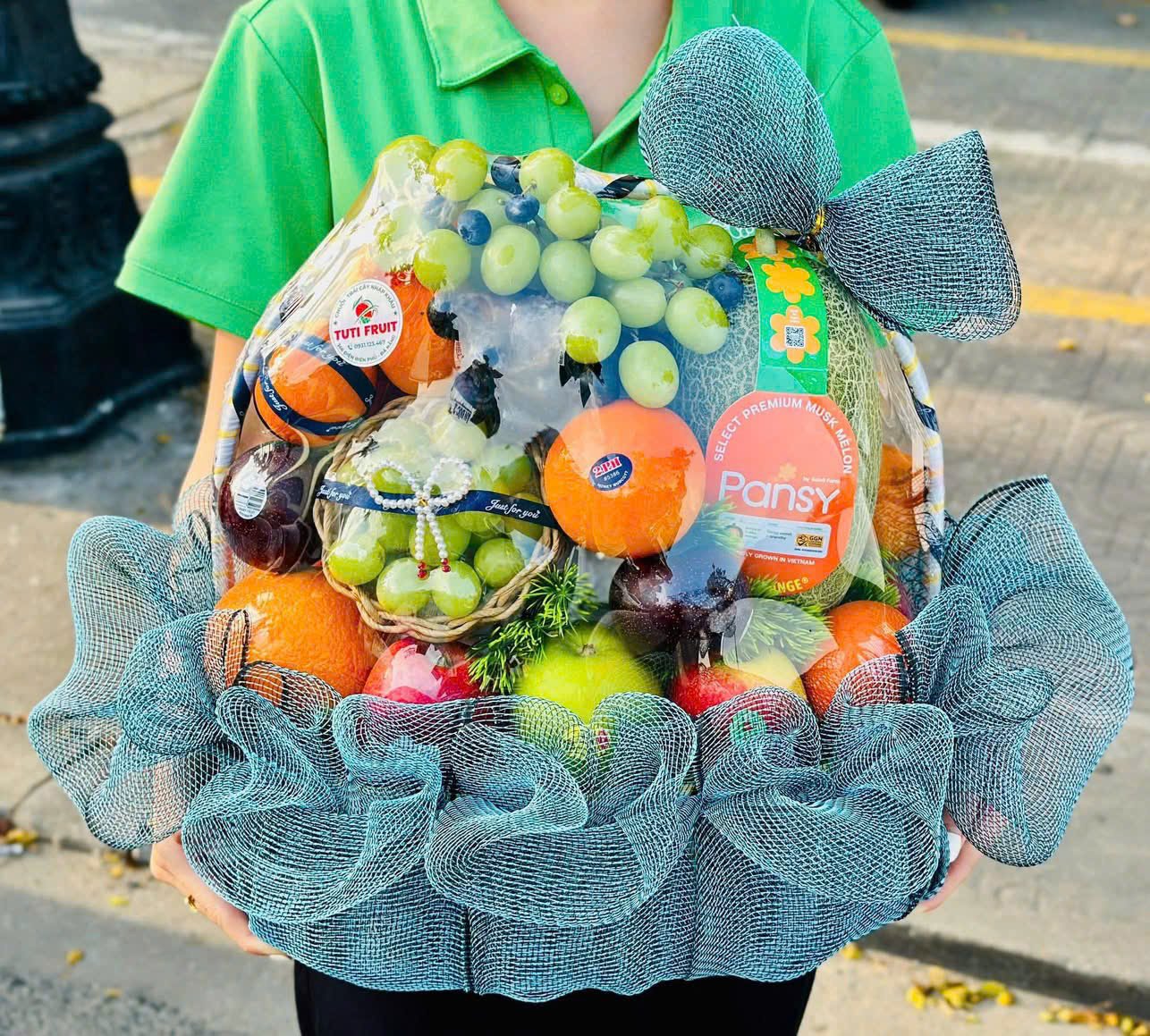 Giỏ Hộp Trái Cây Vũng Tàu Đẹp, Ý Nghĩa | Quà Tặng Khai Trương, Sinh Nhật