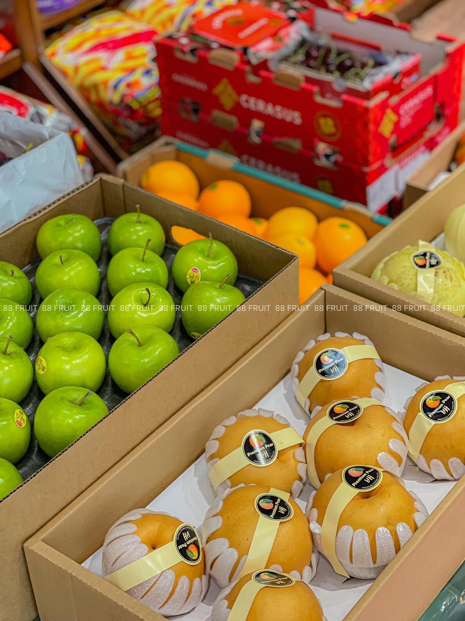 Giỏ Hộp Trái Cây Vũng Tàu Đẹp, Ý Nghĩa | Quà Tặng Khai Trương, Sinh Nhật